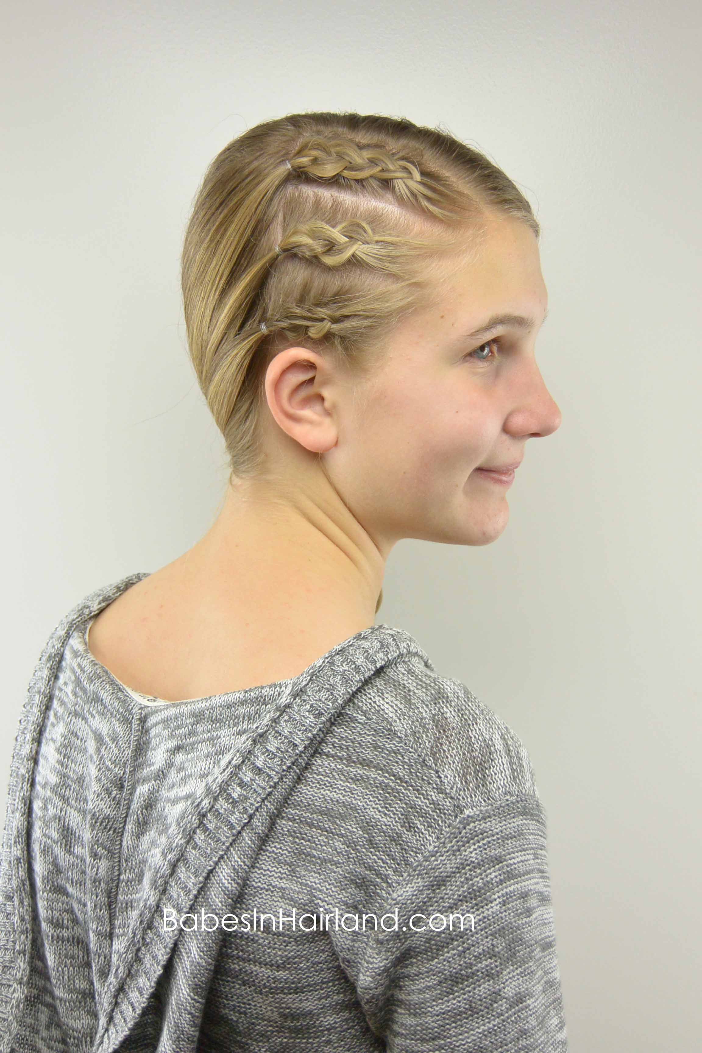 Easy And Edgy Braided Style For Teens From Braids