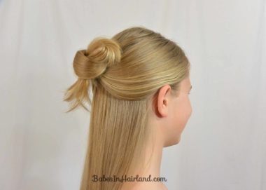 Easy 1 Minute Hairstyle | BabesInHairland.com