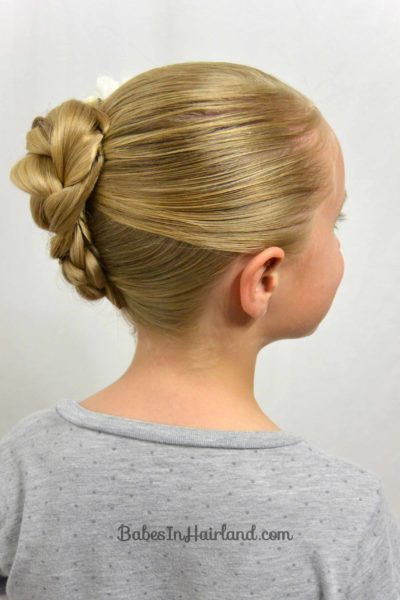 Easy Easter Updo and a Hair Trick - Babes In Hairland