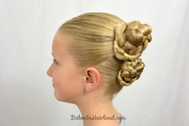 Easy Braided Updo from BabesInHairland.com