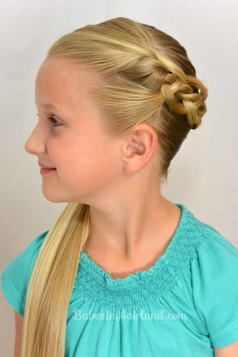 4 Strand Braid with a Twist - Babes In Hairland