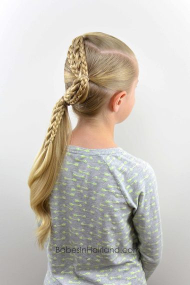 Sikk Sakk Fletter Fra BabesInHairland.com # hair # braids #hestehale # frisyrer