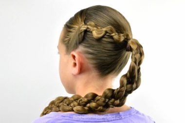 Easy Braided Style for Summer from BabesInHairland.com #braids #hair #summer #hairstyle