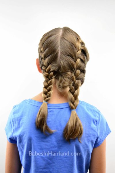 How to get a Tight French Braid - Babes In Hairland