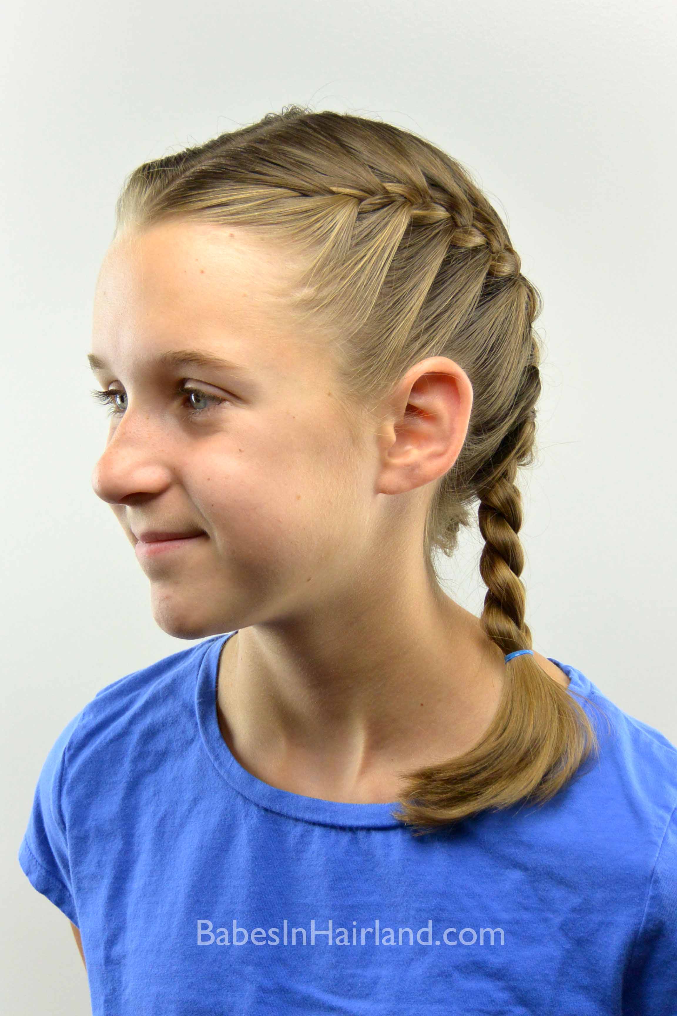 How to Get a Tight French Braid from BabesInHairland.com #frenchbraid #