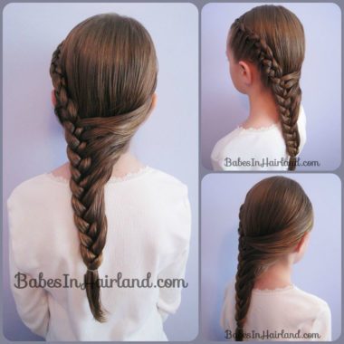 Half French Braid Hairstyle - BabesInHairland.com (1)