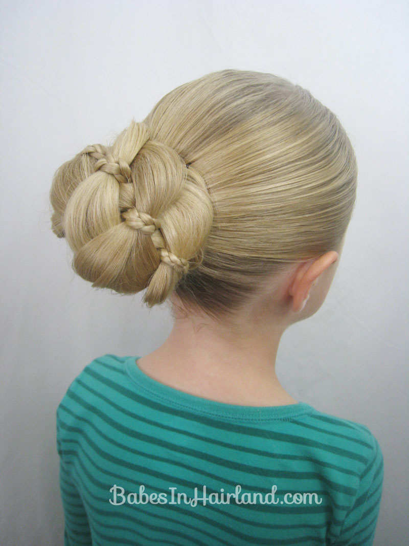 4 Strand Braid with a Micro Braid - Babes In Hairland