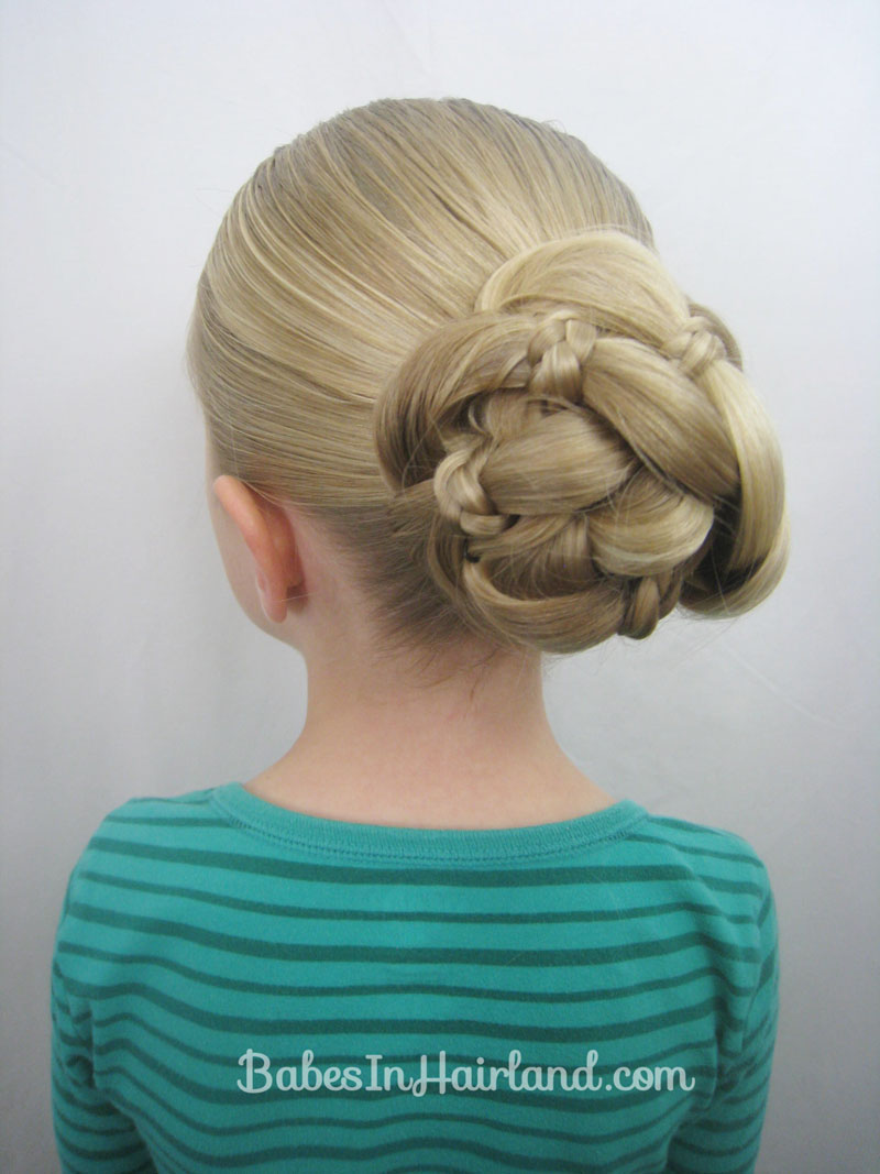 4 Strand Braid with a Micro Braid - Babes In Hairland