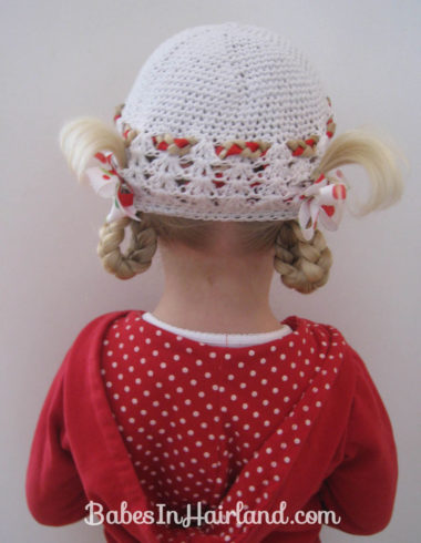 Ribbon Braids Woven Through a Beanie (18)