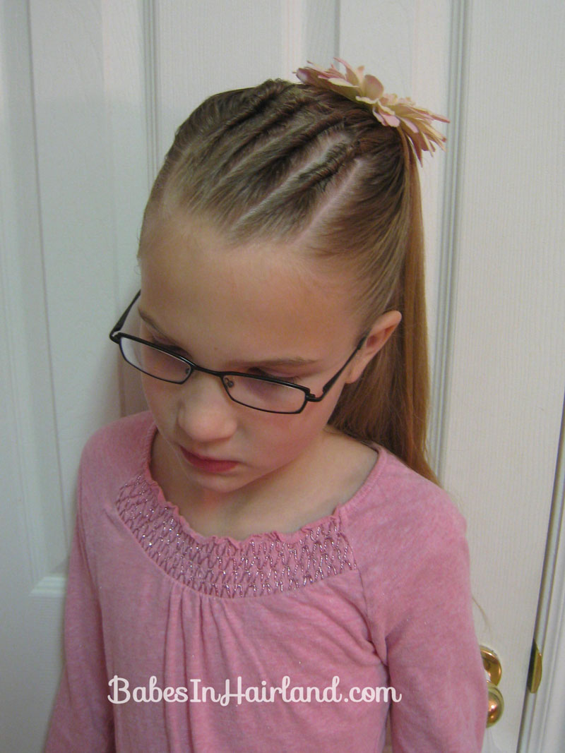 Cornrows and Half Ponytail (1) - Babes In Hairland