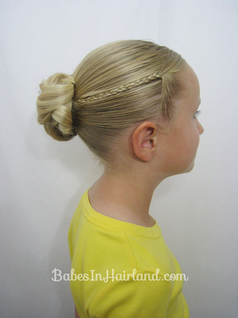 Knotted Bun & Micro Braids | Back-to-School Hair - Babes In Hairland