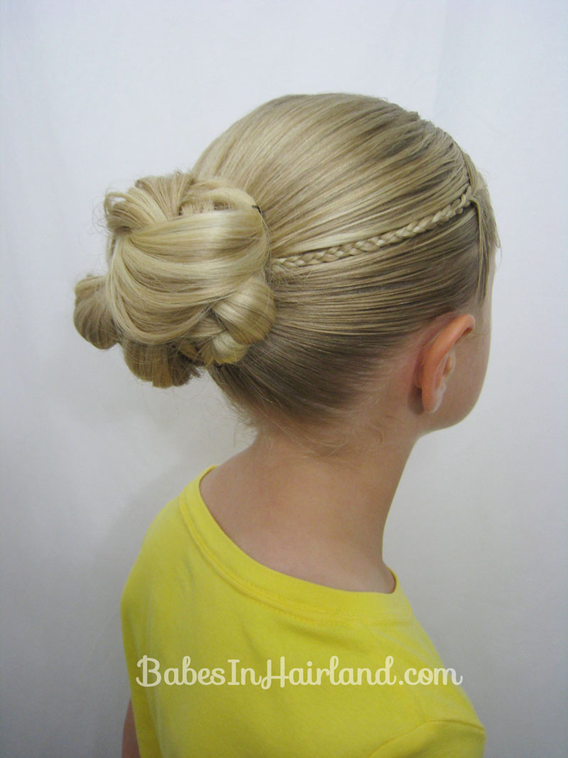 Knotted Bun & Micro Braids | Back-to-School Hair - Babes In Hairland