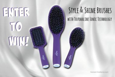 Style & Shine Brushes by Hair Flair | BabesInHairland.com #brushes #hair #hairstyles