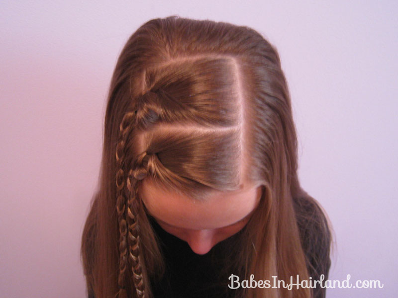 Quick & Easy Uneven Braids Hairstyle (2) - Babes In Hairland