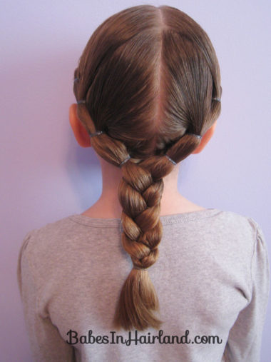 Puffy Braids into a Braid (3)