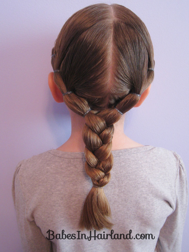 Puffy Braids into a Braid (3) - Babes In Hairland