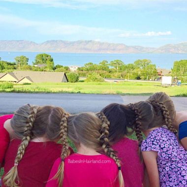 Braid Train at Bear Lake from BabesInHairland.com