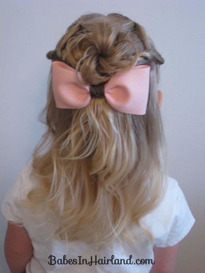 Combo Flower Girl Hairstyle (14) - Babes In Hairland