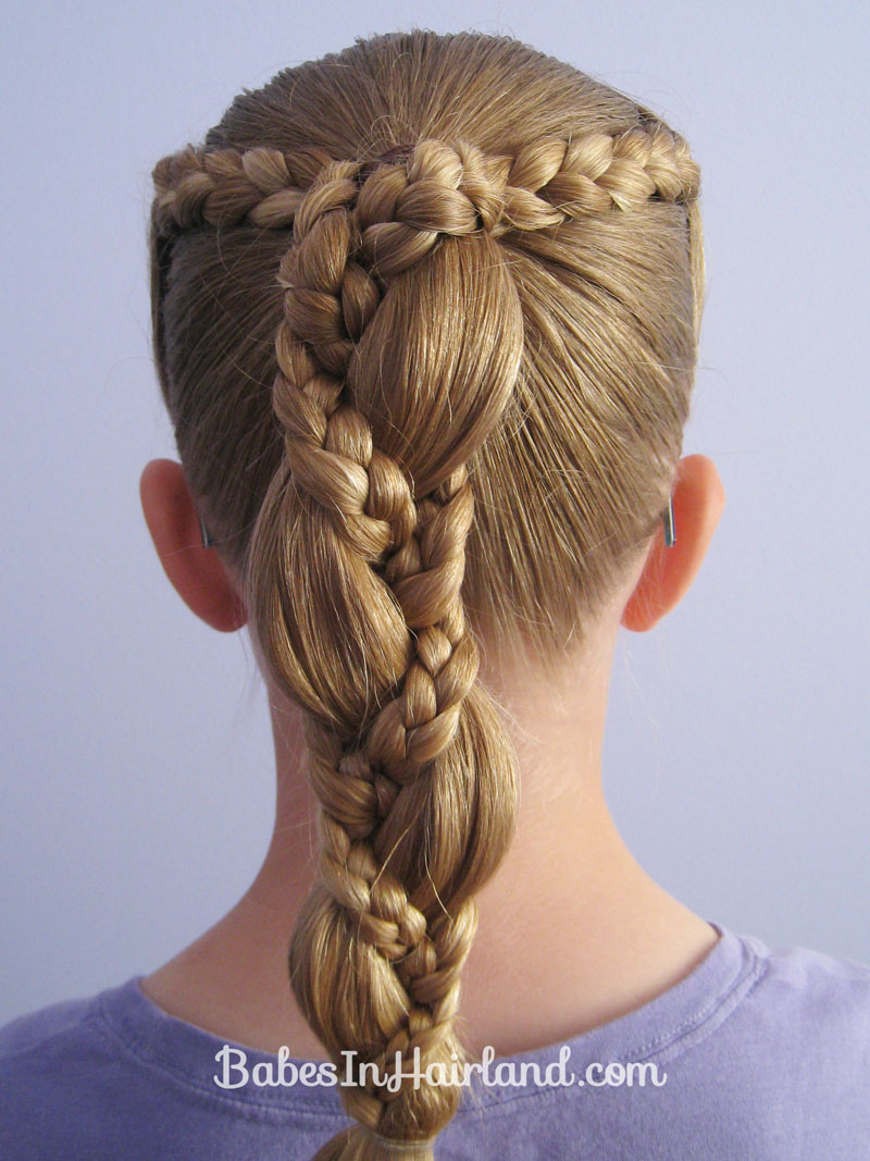 ALL HAIR MAKEOVER: Fancy ponytail braids