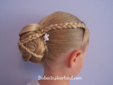 Micro Braid Updo - Babes In Hairland