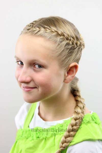 French Braids and Knotted Bun | A Hairstyle for Every Season