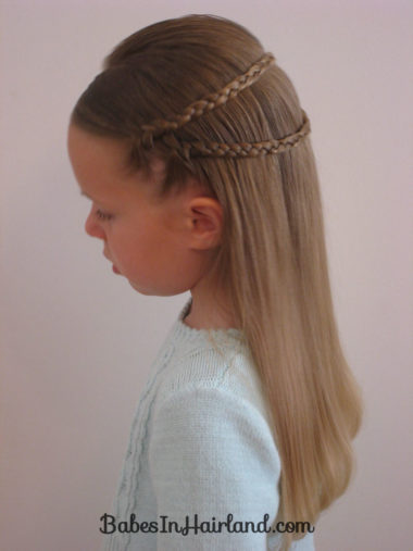 Small Wrap Around Braid Hairstyle (2)