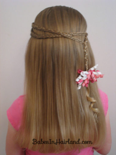 Small Wrap Around Braid Hairstyle (6)