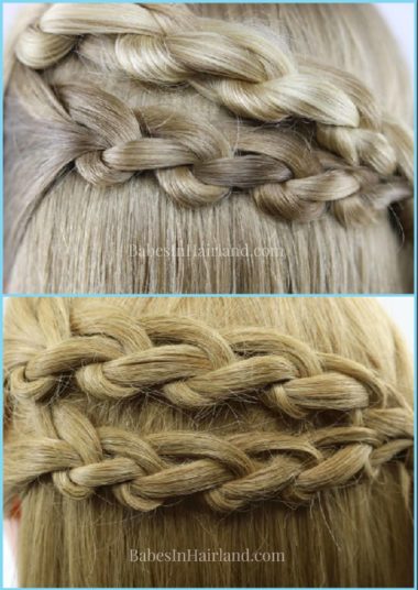 3 Strand Knot Braid Hairstyle | Is it a Braid or is it Knots?