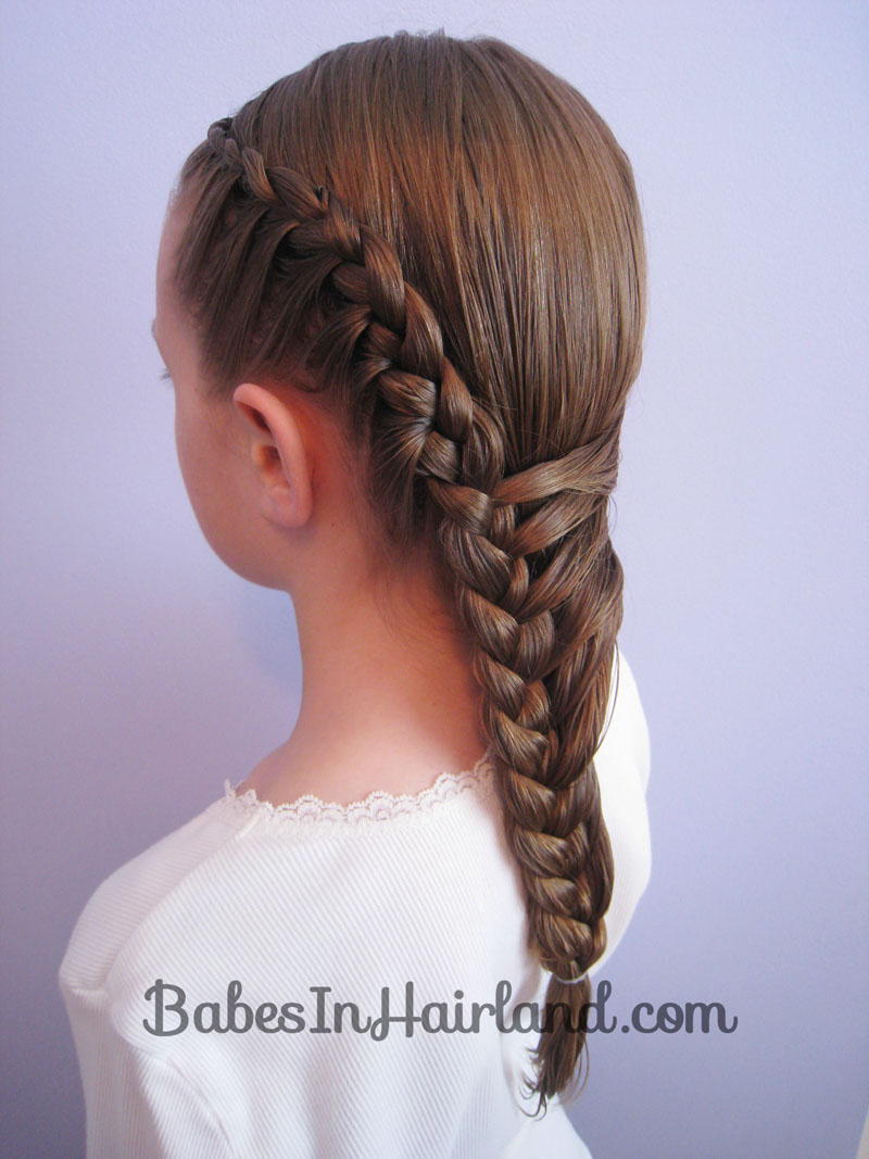 Half French Braid Hairstyle -  (13) - Babes In Hairland