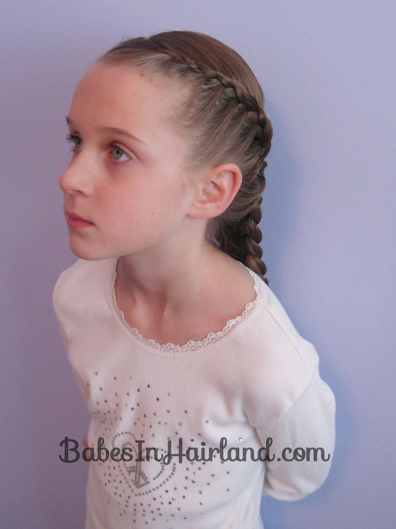 Half French Braid Hairstyle - BabesInHairland.com (11) - Babes In Hairland