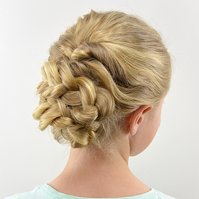 Fishtail Braid Updo Styled Two Ways — Confessions of a Hairstylist