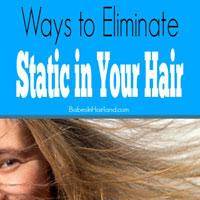 Ways to Eliminate Static in Your Hair