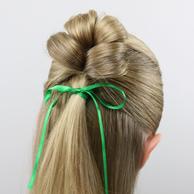 4 Leaf Clover Hairstyle | St. Patrick’s Day