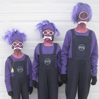 baby purple minion costume