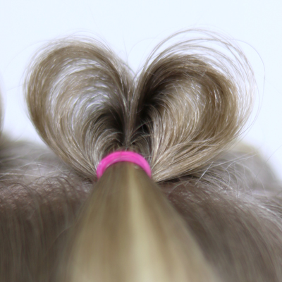 Topsy Tail Hearts | Valentine’s Day Hairstyle