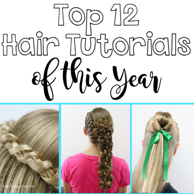 Top 12 Hair Tutorials of This Year | 2017 in Review