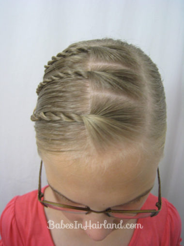 Triple Twists & a Bun Hairstyle from BabesInHairland.com