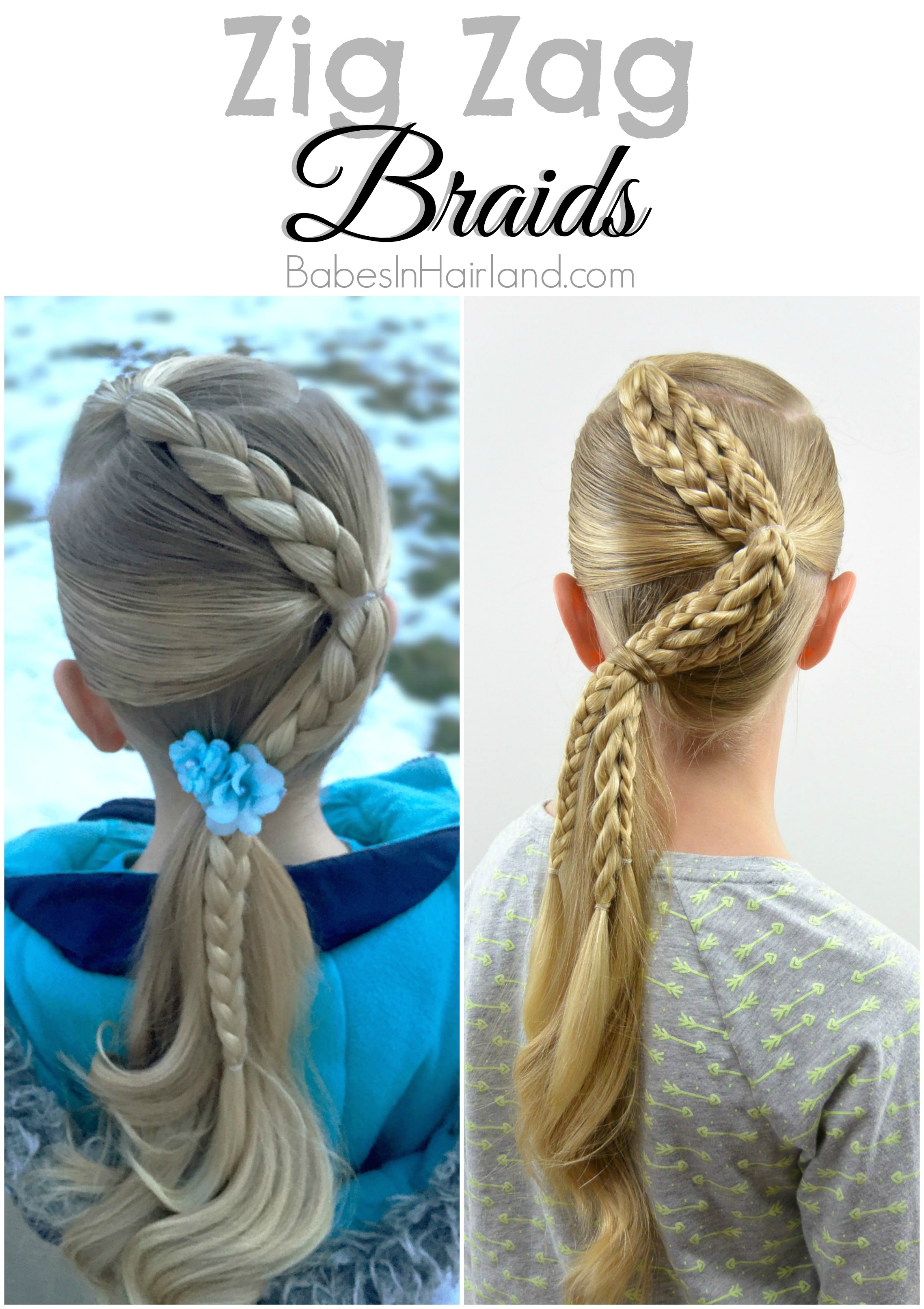 impletituri Zig-Zag din BabesInHairland.com #hair #braids #ponytail # hairstyles
