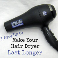 How to Make Your Hair Dryer Last Longer