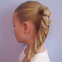 Chevron Ponytail