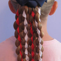 Vertical American Flag Hairstyle (22)