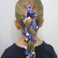 Patriotic Hairstyles from BabesInHairland.com (1)