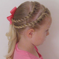Double Twists and Ponytail (5)