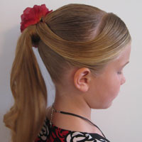 Fancy Wrapped Ponytail