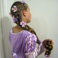 Rapunzel Hair Tutorial – Using Extensions