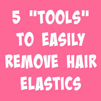 5 Tools to Easily Remove Hair Elastics | Hair Hack